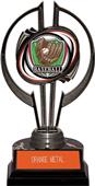 Black Hurricane 7" Shield Baseball Trophy Black Hurricane 7" Shield Baseball Trophy