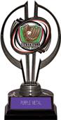 Black Hurricane 7" Shield Baseball Trophy Black Hurricane 7" Shield Baseball Trophy