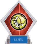 Awards Bust-Out Softball Red Diamond Ice Trophy Awards Bust-Out Softball Red Diamond Ice Trophy