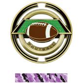 Hasty Awards Football 3" Saturn Medals Hasty Awards Football 3" Saturn Medals