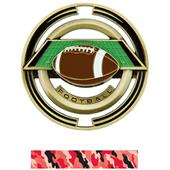 Hasty Awards Football 3" Saturn Medals Hasty Awards Football 3" Saturn Medals