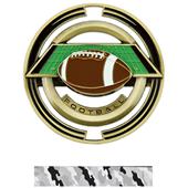 Hasty Awards Football 3" Saturn Medals Hasty Awards Football 3" Saturn Medals