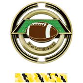 Hasty Awards Football 3" Saturn Medals Hasty Awards Football 3" Saturn Medals