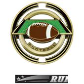 Hasty Awards Football 3" Saturn Medals Hasty Awards Football 3" Saturn Medals