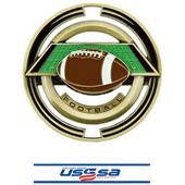 Hasty Awards Football 3" Saturn Medals Hasty Awards Football 3" Saturn Medals