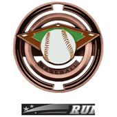 Hasty Awards Baseball 3" Saturn Medals Hasty Awards Baseball 3" Saturn Medals