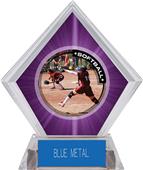 Awards P.R.1 Softball Purple Diamond Ice Trophy Awards P.R.1 Softball Purple Diamond Ice Trophy
