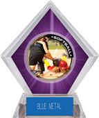 Awards P.R.2 Softball Purple Diamond Ice Trophy Awards P.R.2 Softball Purple Diamond Ice Trophy