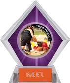 Awards P.R.2 Softball Purple Diamond Ice Trophy Awards P.R.2 Softball Purple Diamond Ice Trophy