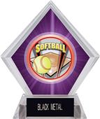Awards ProSport Softball Purple Diamond Ice Trophy Awards ProSport Softball Purple Diamond Ice Trophy