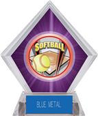 Awards ProSport Softball Purple Diamond Ice Trophy Awards ProSport Softball Purple Diamond Ice Trophy