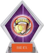 Awards ProSport Softball Purple Diamond Ice Trophy Awards ProSport Softball Purple Diamond Ice Trophy