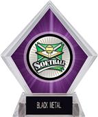 Awards Xtreme Softball Purple Diamond Ice Trophy Awards Xtreme Softball Purple Diamond Ice Trophy