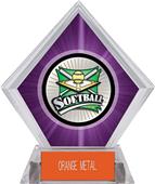 Awards Xtreme Softball Purple Diamond Ice Trophy Awards Xtreme Softball Purple Diamond Ice Trophy