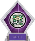 Awards Xtreme Softball Purple Diamond Ice Trophy Awards Xtreme Softball Purple Diamond Ice Trophy