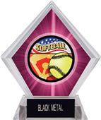 Awards Americana Softball Pink Diamond Ice Trophy Awards Americana Softball Pink Diamond Ice Trophy
