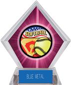Awards Americana Softball Pink Diamond Ice Trophy Awards Americana Softball Pink Diamond Ice Trophy