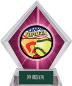 Awards Americana Softball Pink Diamond Ice Trophy Awards Americana Softball Pink Diamond Ice Trophy