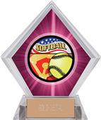 Awards Americana Softball Pink Diamond Ice Trophy Awards Americana Softball Pink Diamond Ice Trophy
