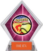 Awards Americana Softball Pink Diamond Ice Trophy Awards Americana Softball Pink Diamond Ice Trophy