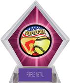 Awards Americana Softball Pink Diamond Ice Trophy Awards Americana Softball Pink Diamond Ice Trophy