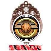 Hasty Awards Tiara 3" Basketball Saturn Medals Hasty Awards Tiara 3" Basketball Saturn Medals