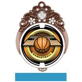 Hasty 3" Tiara Medal 2" Saturn Basketball Mylar Hasty 3" Tiara Medal 2" Saturn Basketball Mylar