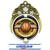 Hasty Awards Tiara 3" Basketball Saturn Medals Hasty Awards Tiara 3" Basketball Saturn Medals