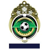 Hasty Awards 3" Tiara Medal 2" Saturn Soccer Mylar Hasty Awards 3" Tiara Medal 2" Saturn Soccer Mylar