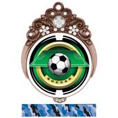 Hasty Awards 3" Tiara Medal 2" Saturn Soccer Mylar Hasty Awards 3" Tiara Medal 2" Saturn Soccer Mylar