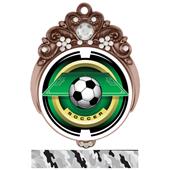 Hasty Awards 3" Tiara Medal 2" Saturn Soccer Mylar Hasty Awards 3" Tiara Medal 2" Saturn Soccer Mylar