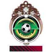 Hasty Awards 3" Tiara Medal 2" Saturn Soccer Mylar Hasty Awards 3" Tiara Medal 2" Saturn Soccer Mylar