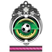 Hasty Awards 3" Tiara Medal 2" Saturn Soccer Mylar Hasty Awards 3" Tiara Medal 2" Saturn Soccer Mylar
