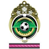 Hasty Awards 3" Tiara Medal 2" Saturn Soccer Mylar Hasty Awards 3" Tiara Medal 2" Saturn Soccer Mylar