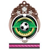 Hasty Awards 3" Tiara Medal 2" Saturn Soccer Mylar Hasty Awards 3" Tiara Medal 2" Saturn Soccer Mylar