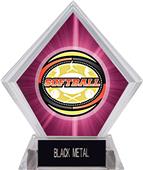Awards Classic Softball Pink Diamond Ice Trophy Awards Classic Softball Pink Diamond Ice Trophy