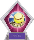 Awards HD Softball Pink Diamond Ice Trophy Awards HD Softball Pink Diamond Ice Trophy