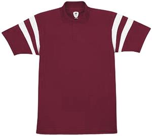 MAROON/WHITE