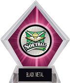 Awards Xtreme Softball Pink Diamond Ice Trophy Awards Xtreme Softball Pink Diamond Ice Trophy