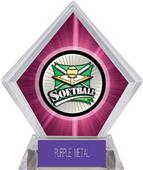 Awards Xtreme Softball Pink Diamond Ice Trophy Awards Xtreme Softball Pink Diamond Ice Trophy