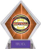 Awards Classic Softball Orange Diamond Ice Trophy Awards Classic Softball Orange Diamond Ice Trophy