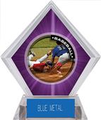 Awards P.R.2 Baseball Purple Diamond Ice Trophy Awards P.R.2 Baseball Purple Diamond Ice Trophy