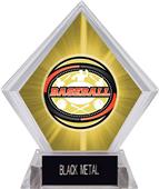 Awards Classic Baseball Yellow Diamond Ice Trophy Awards Classic Baseball Yellow Diamond Ice Trophy