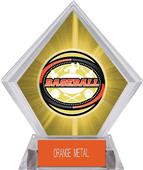 Awards Classic Baseball Yellow Diamond Ice Trophy Awards Classic Baseball Yellow Diamond Ice Trophy