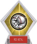 Awards Bust-Out Baseball Yellow Diamond Ice Trophy Awards Bust-Out Baseball Yellow Diamond Ice Trophy