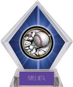 Awards Bust-Out Baseball Blue Diamond Ice Trophy Awards Bust-Out Baseball Blue Diamond Ice Trophy