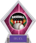 Awards Patriot Baseball Pink Diamond Ice Trophy Awards Patriot Baseball Pink Diamond Ice Trophy