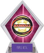 Awards Classic Baseball Pink Diamond Ice Trophy Awards Classic Baseball Pink Diamond Ice Trophy