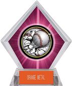 Awards Bust-Out Baseball Pink Diamond Ice Trophy Awards Bust-Out Baseball Pink Diamond Ice Trophy