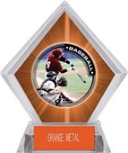 Awards P.R.1 Baseball Orange Diamond Ice Trophy Awards P.R.1 Baseball Orange Diamond Ice Trophy